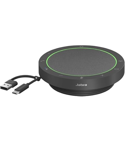 Jabra Speak2 40 【ほぼ新品】 Amazon.com: Jabra Speak2 40 Portable Speakerphone - 4 Noise